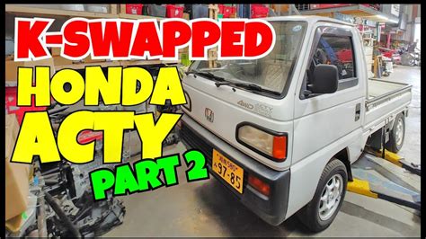 As for this 1996 Honda Acty Crawler, it was. . Honda acty cbr swap